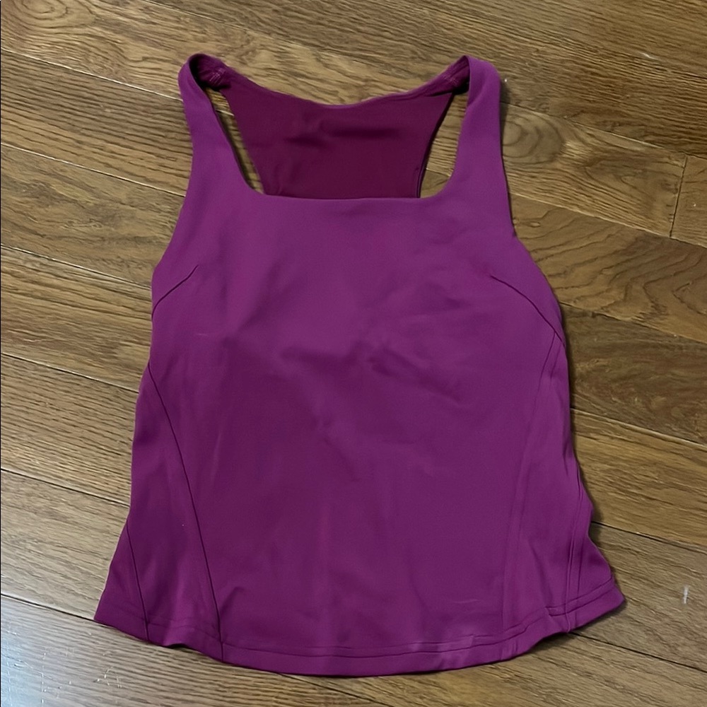Lululemon Magenta Tank Top